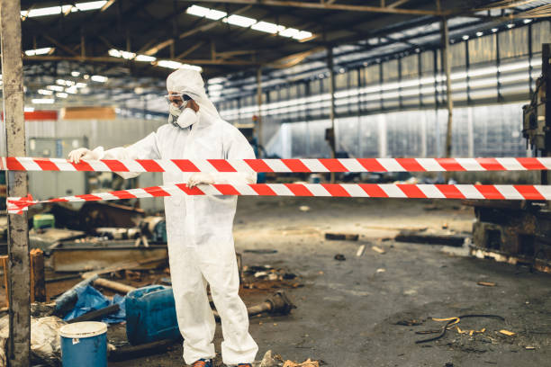 Professional Unattended Death Cleanup technician working in Elmwood, IL